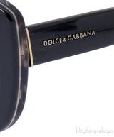 DG4233 Black Leopard Sunglasses