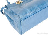 Blue Python Mini Peekaboo
