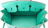 Birkin 35 Menthe Green Clem