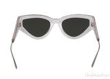 CatStyleDior 1S Silver Crystal Sunglasses