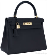 Kelly 28 Black Togo GHW