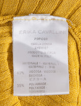 Yellow Mustard Knitted Long Sleeve Top