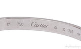 White Gold LOVE Bracelet