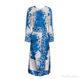Valentino Garavani Floral-print Silk Midi Dress