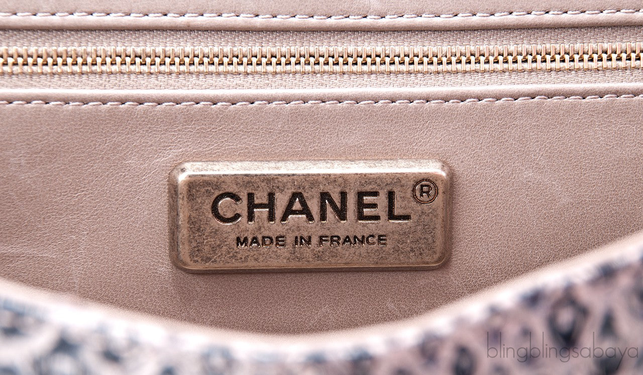 2.55 Reissue Alligator Grey Flap Bag