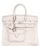 Birkin 25 Cargo Nata Toile Goeland Bag Swift PHW
