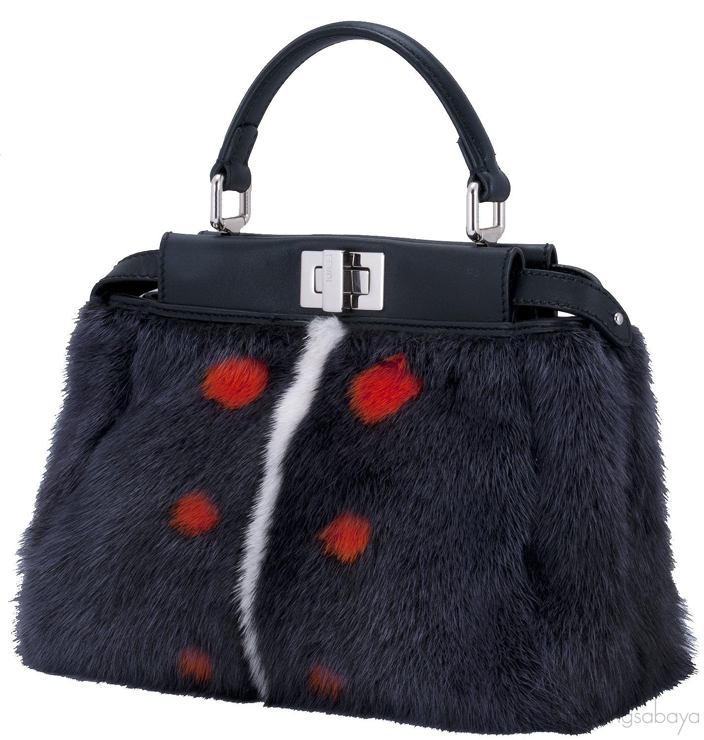 Mink Fur Mini Peekaboo