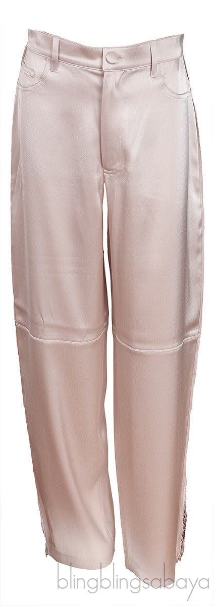 Pearl Satin Shirt & Trouser