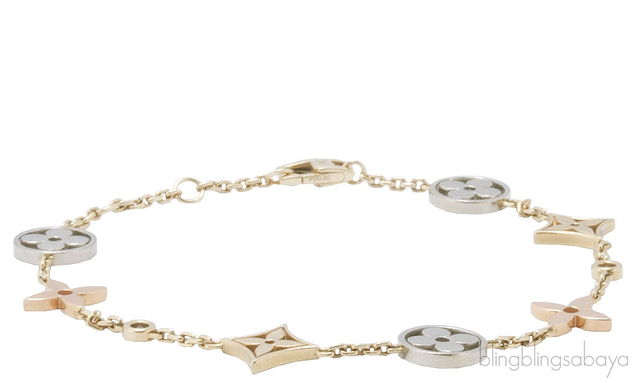 Monogram Idylle 3 Golds Bracelet