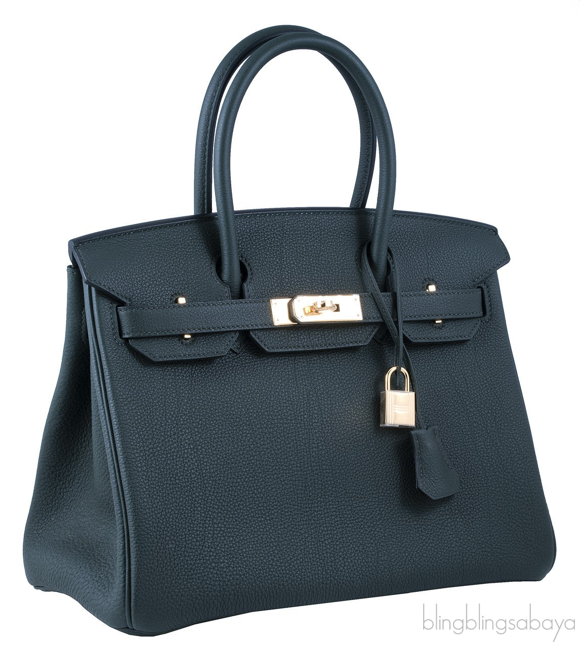 Birkin 30 Vert Fonce Togo