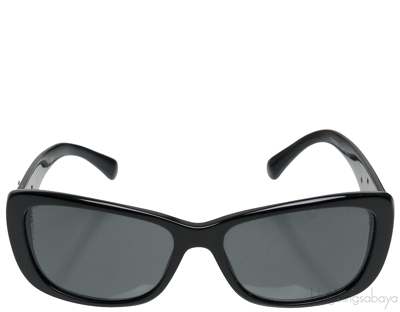5186 Black Camellia Flower Sunglasses