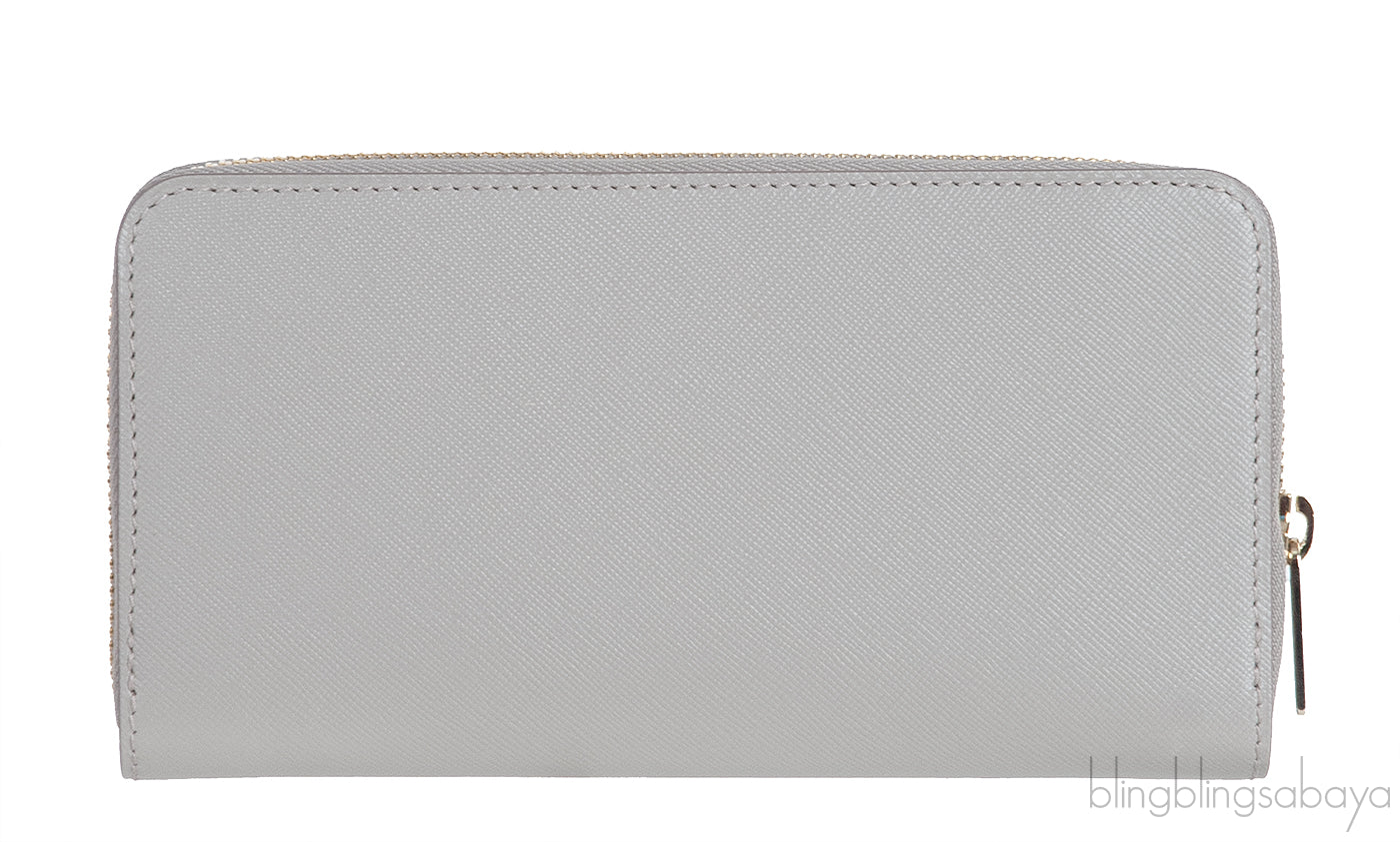 Rolex Bi-color Zip Around Wallet