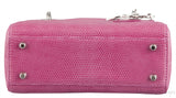 Lady Dior Pink Mini Lizard