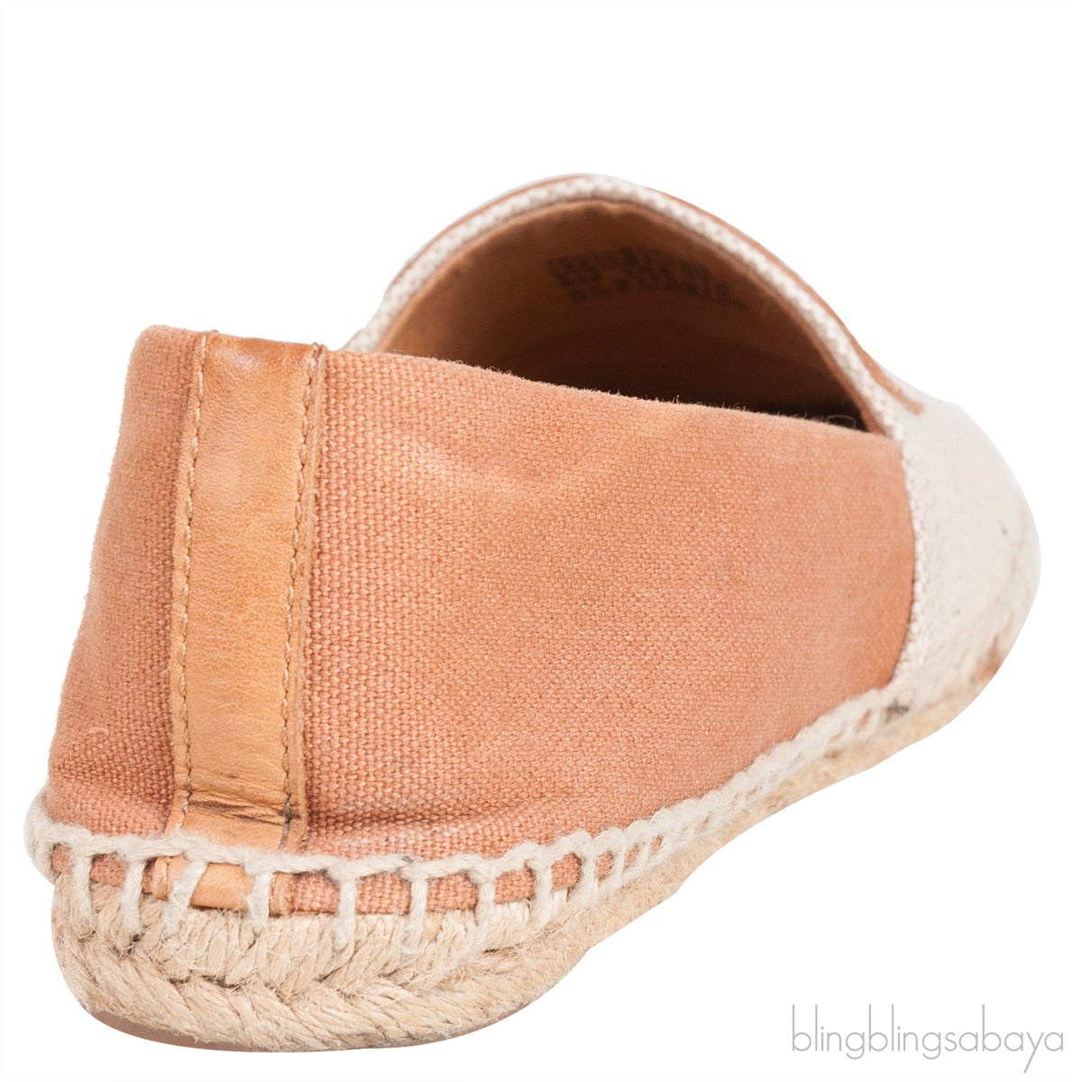Canvas Bi-color Espadrille