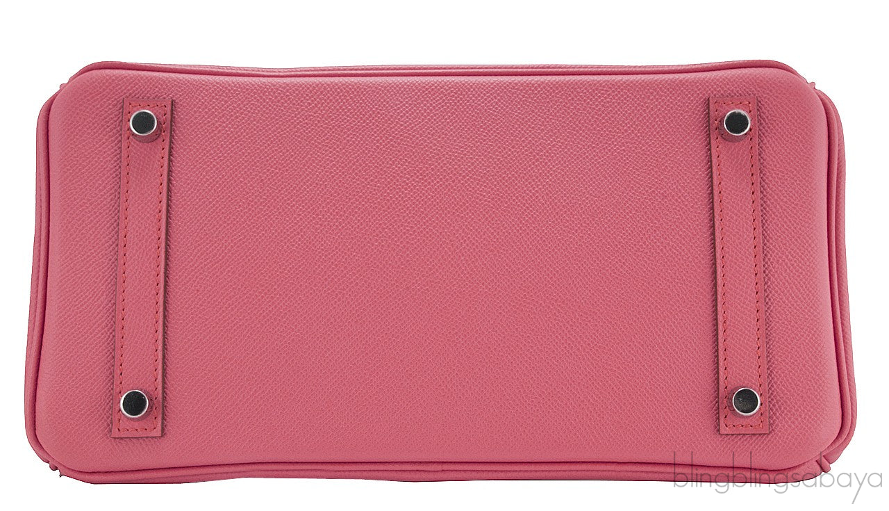 Birkin 30  Flamingo Epsom PHW