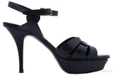 Tribute Low Heel Patent Sandal