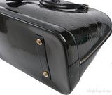 Louis Vuitton Alma Monogram Vernis Dark Green GM