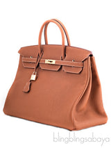Birkin 40 Gold Taurillon Clem