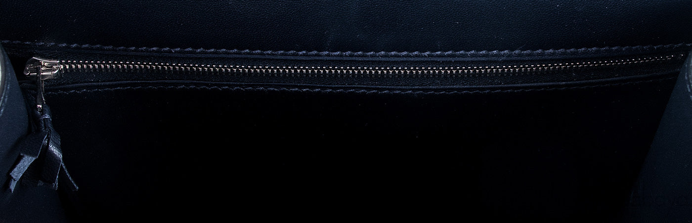 Constance III Mid-night Blue Crocodile