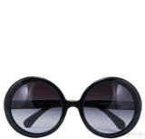 Oversized Black CC Sunglasses