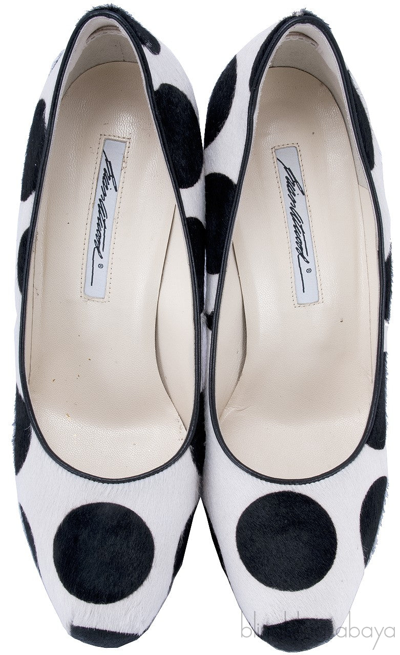 Maniac Polka Dot Platform Pump