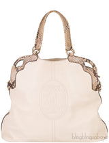 Python Trimmed Marcello De Cartier Bag
