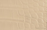 Bi-color Bearn Vanille Crocodile Ombre Lizard Wallet