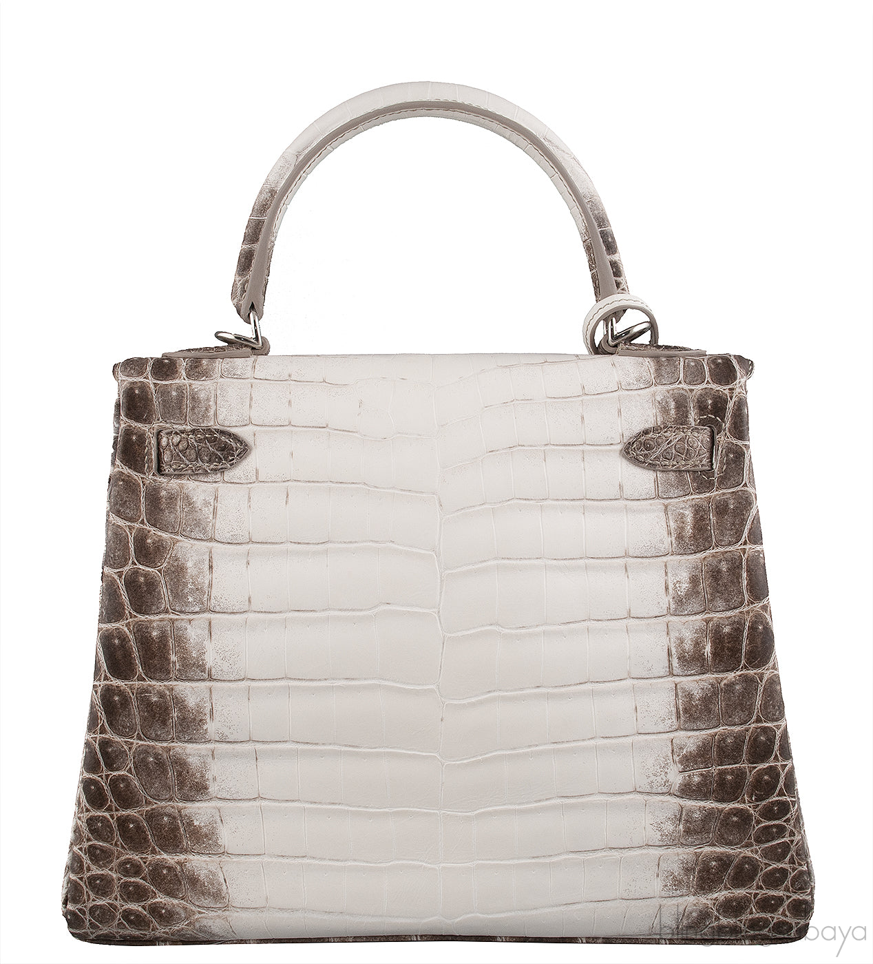 Hermès Kelly 25 Himalaya Niloticus Crocodile PHW