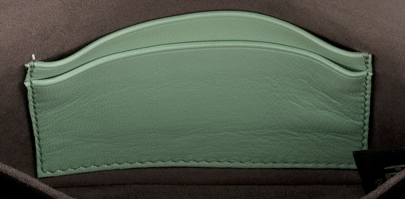 Green Micro Baguette Monster Bag