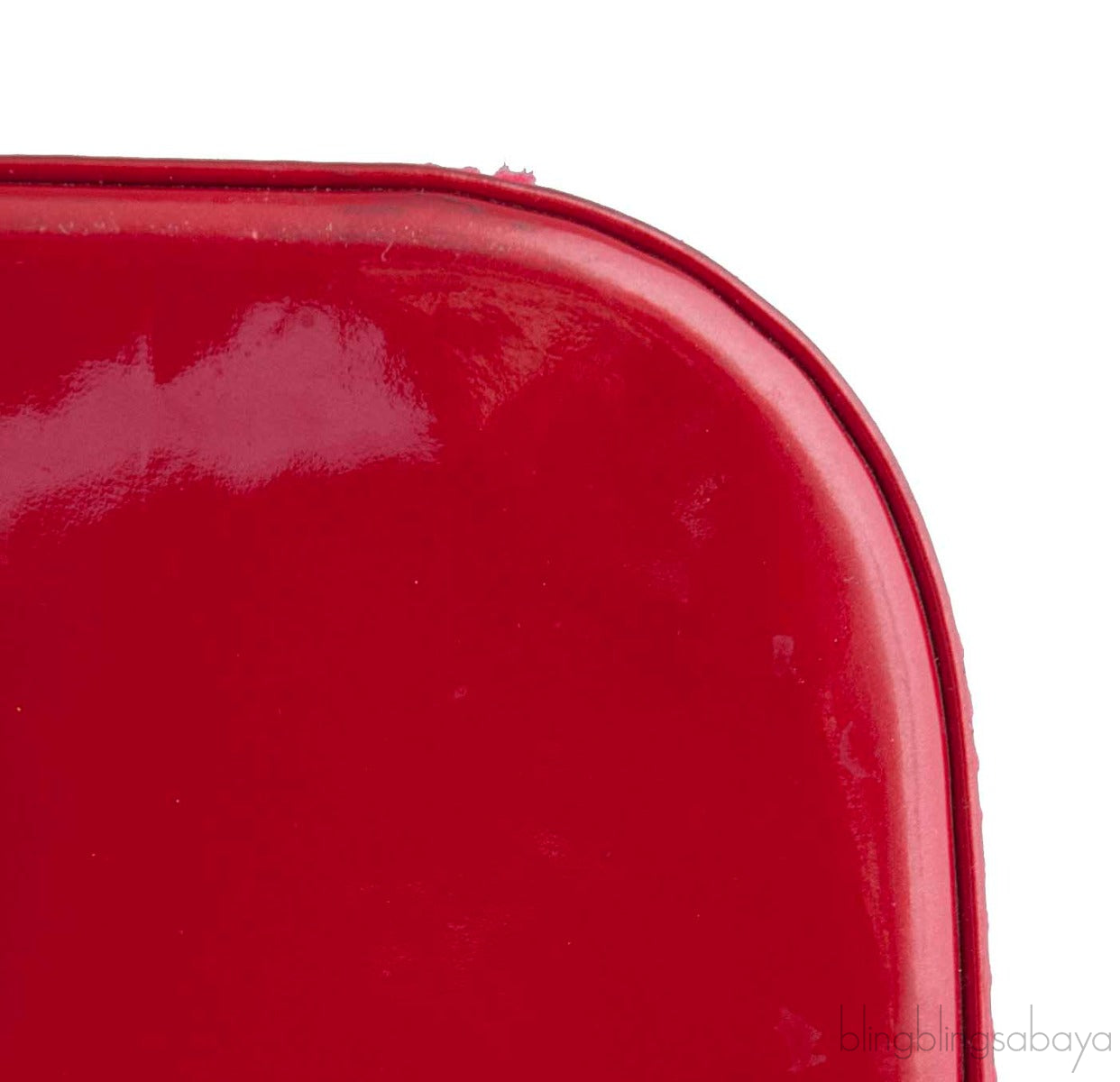 Alma Red Monogram Vernis Bag