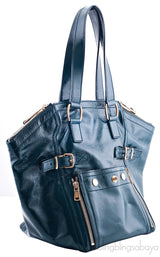 Downtown Patent Leather Tote