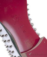 Dandelion Spike Silver Patent Men Loafer