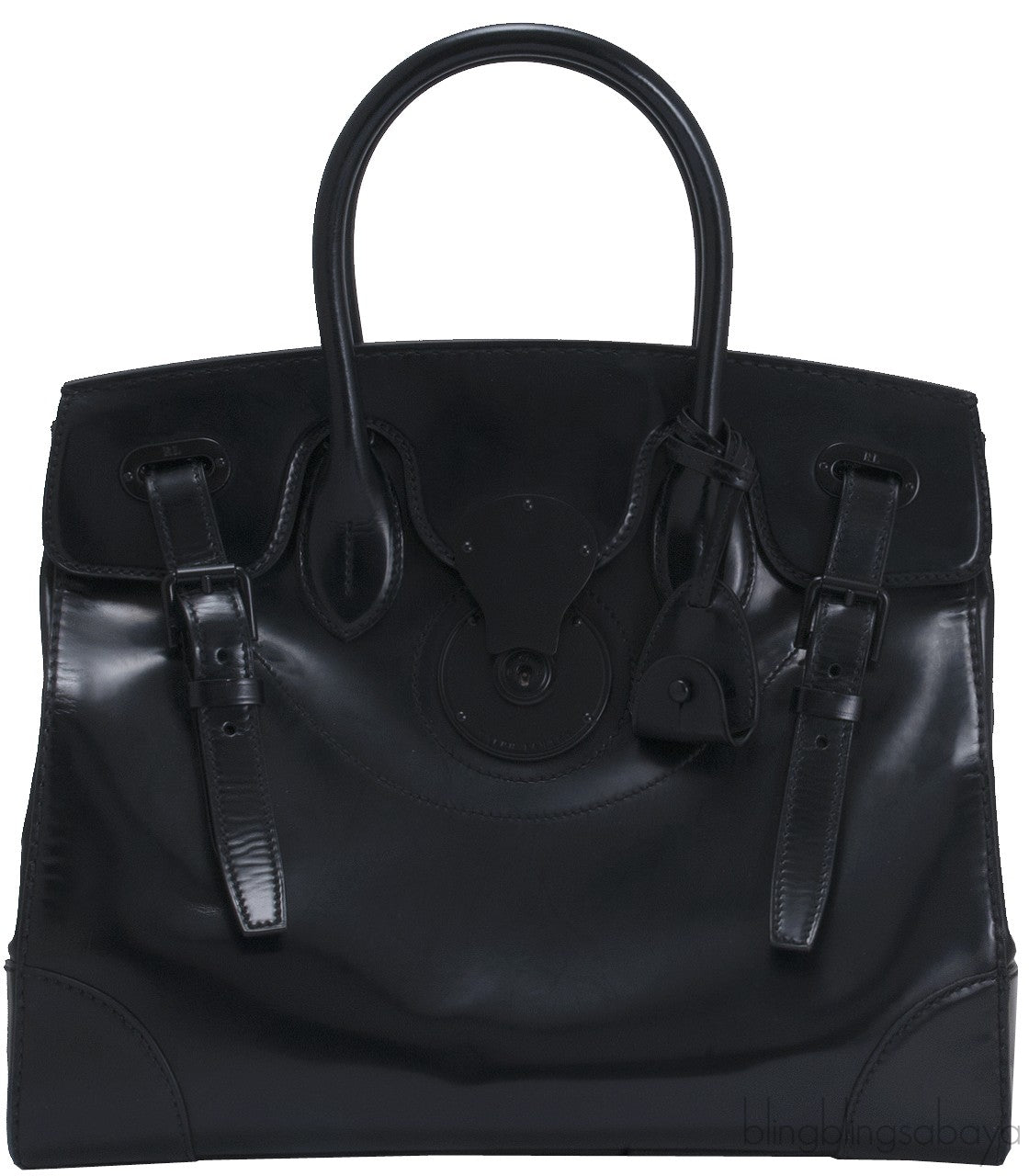 Patent So Black Soft Ricky Bag