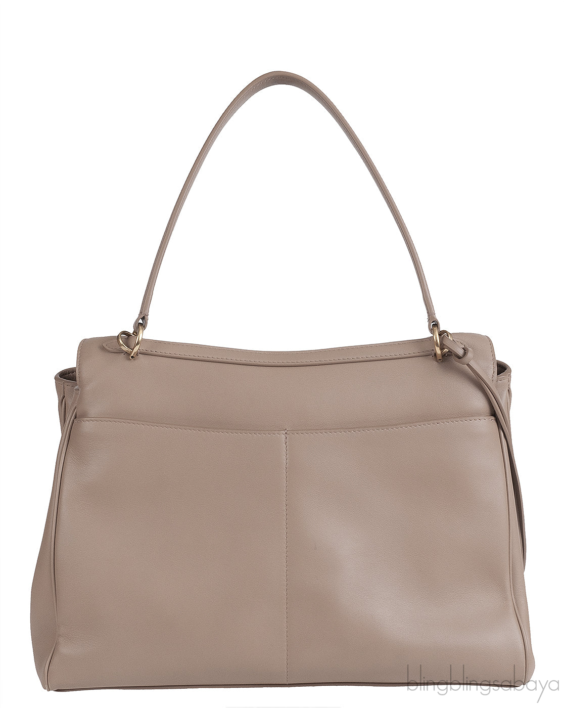 Balenciaga Cream Rodeo Medium Handbag