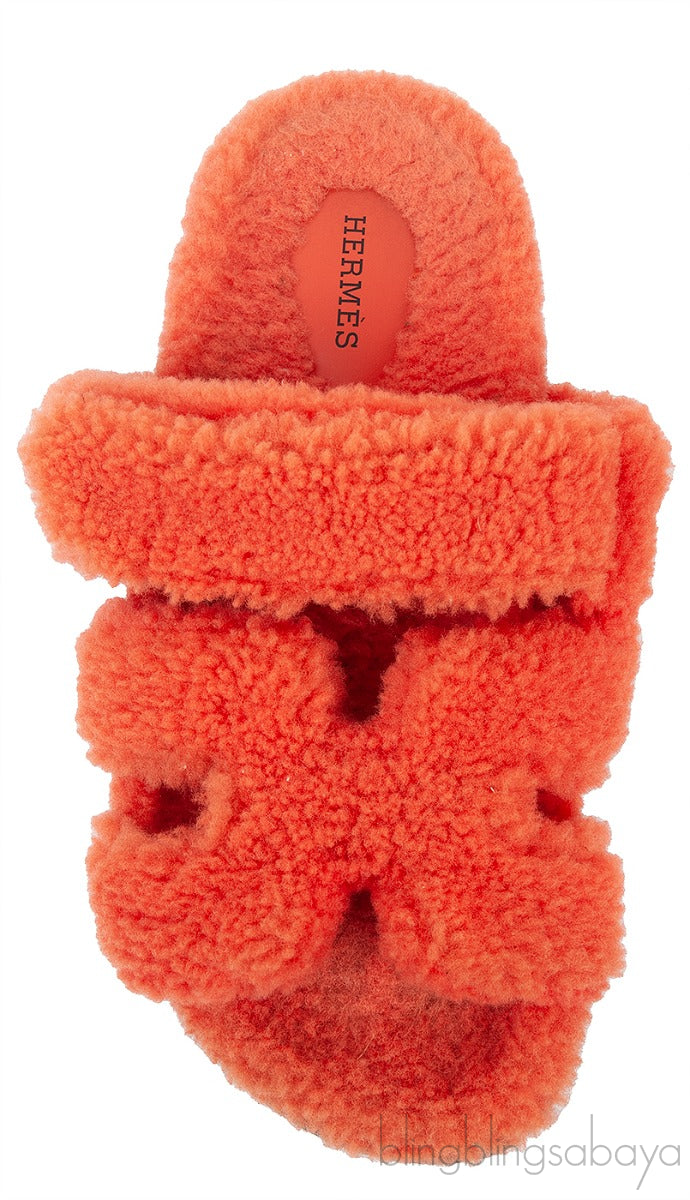 Orange Chypre Sandals