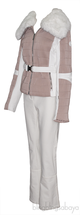 Fusalp Gitu Ski Jacket and White Ski Pants