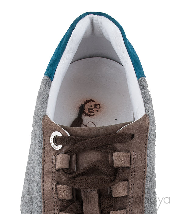 My Wind Cashmere & Suede Sneaker