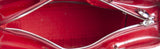 Lady Dior Red Patent Quilted Bag PHW