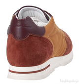 Loro Piana My Wind Tri-color Microfibre and Suede Sneaker