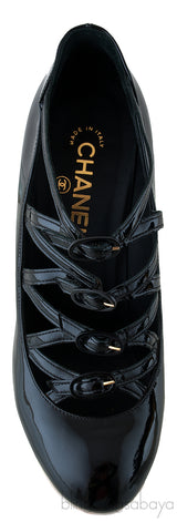 Black Patent Other Open Shoes