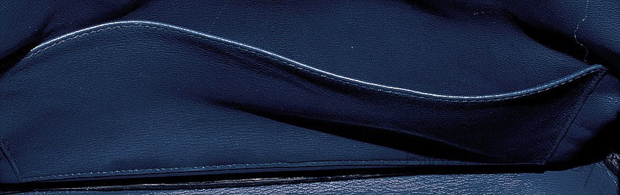 Birkin 35 Brighton Blue Matte Porosus