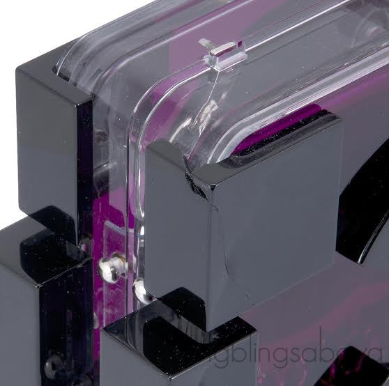 LEGO Purple Plexiglass Clutch Bag