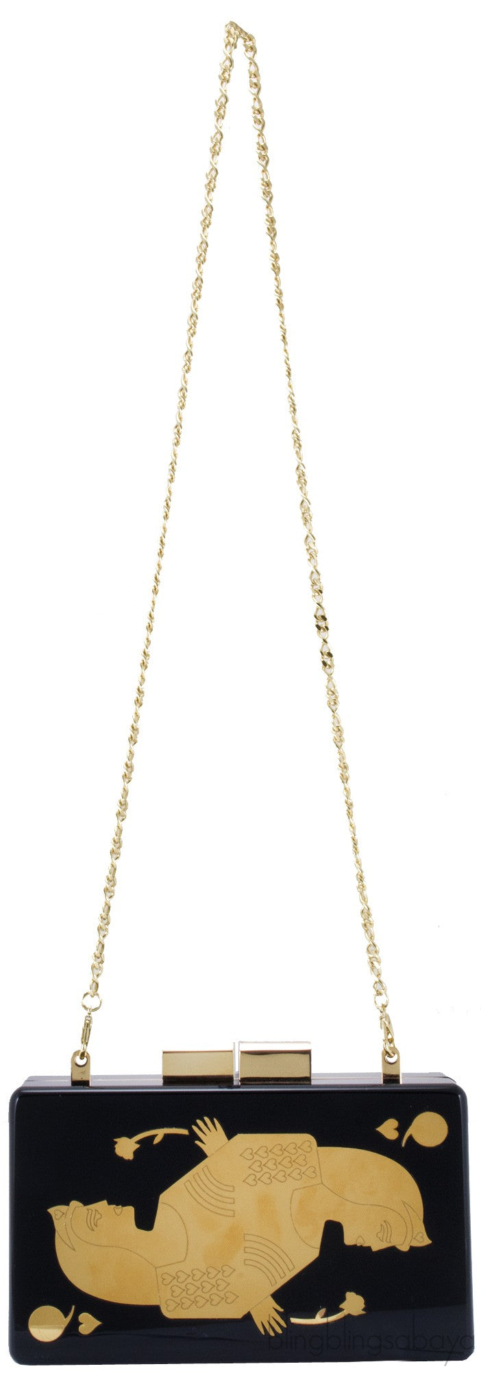 Queen of Hearts Clutch