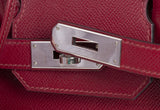 Birkin 30 Rubis Epsom PHW