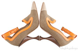 Brecon Contrast Trim Canvas Pumps