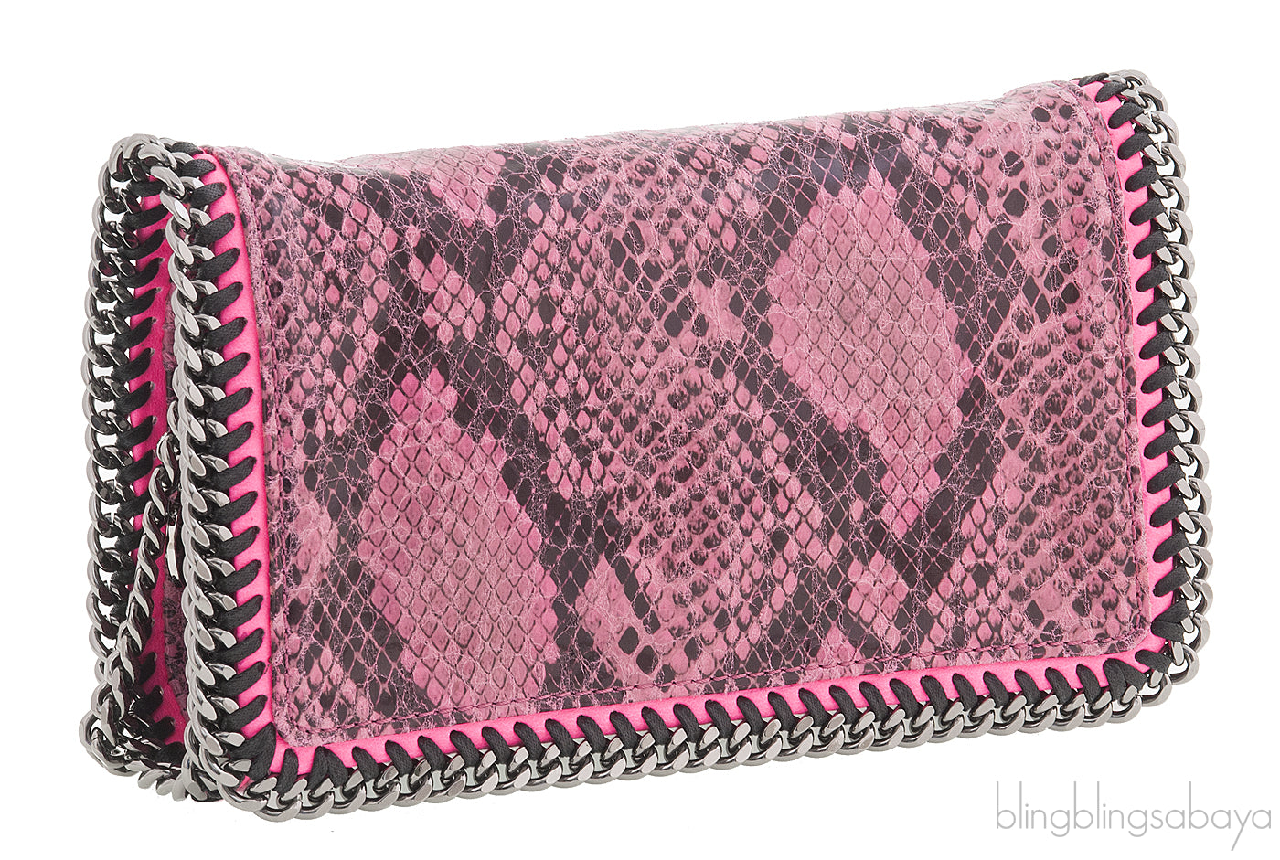 Falabella Python Effect Crossbody Bag