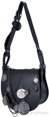 Vintage Equestrian Saddle Bag
