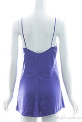 Violet Floral Applique Camisole