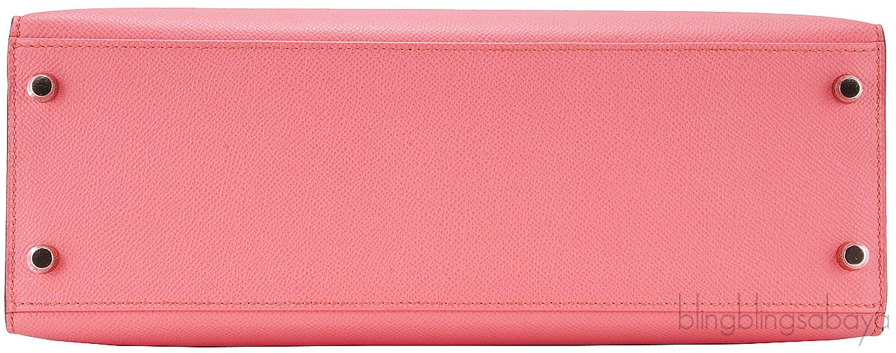Kelly 32 Flamingo Epsom Sellier GHW