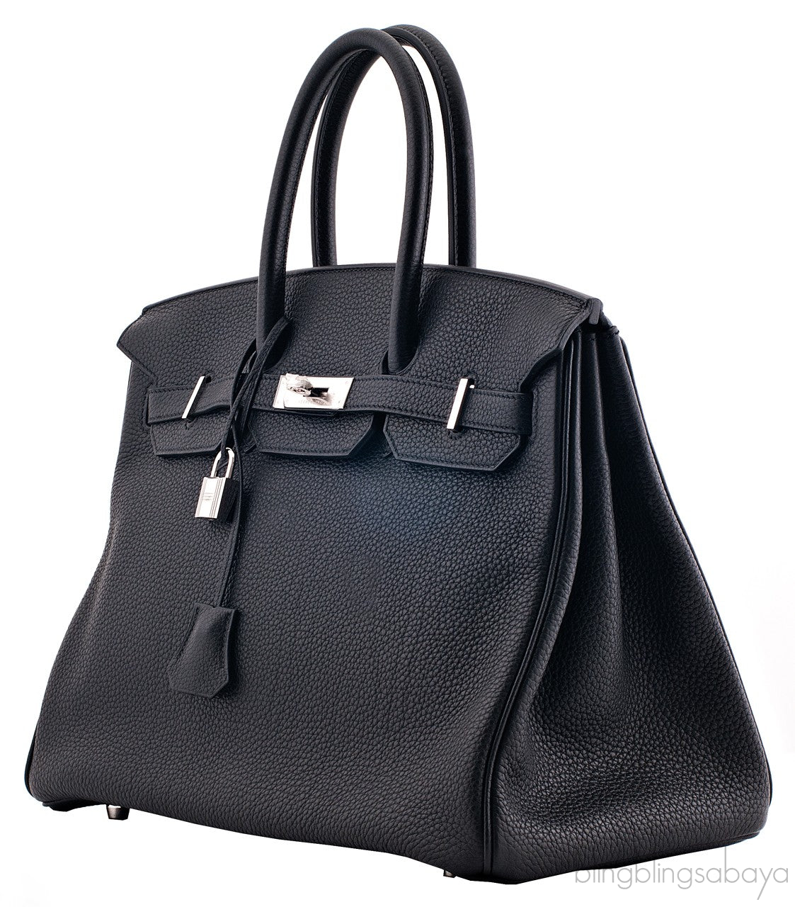 Birkin 35 Black Taurillon Clem